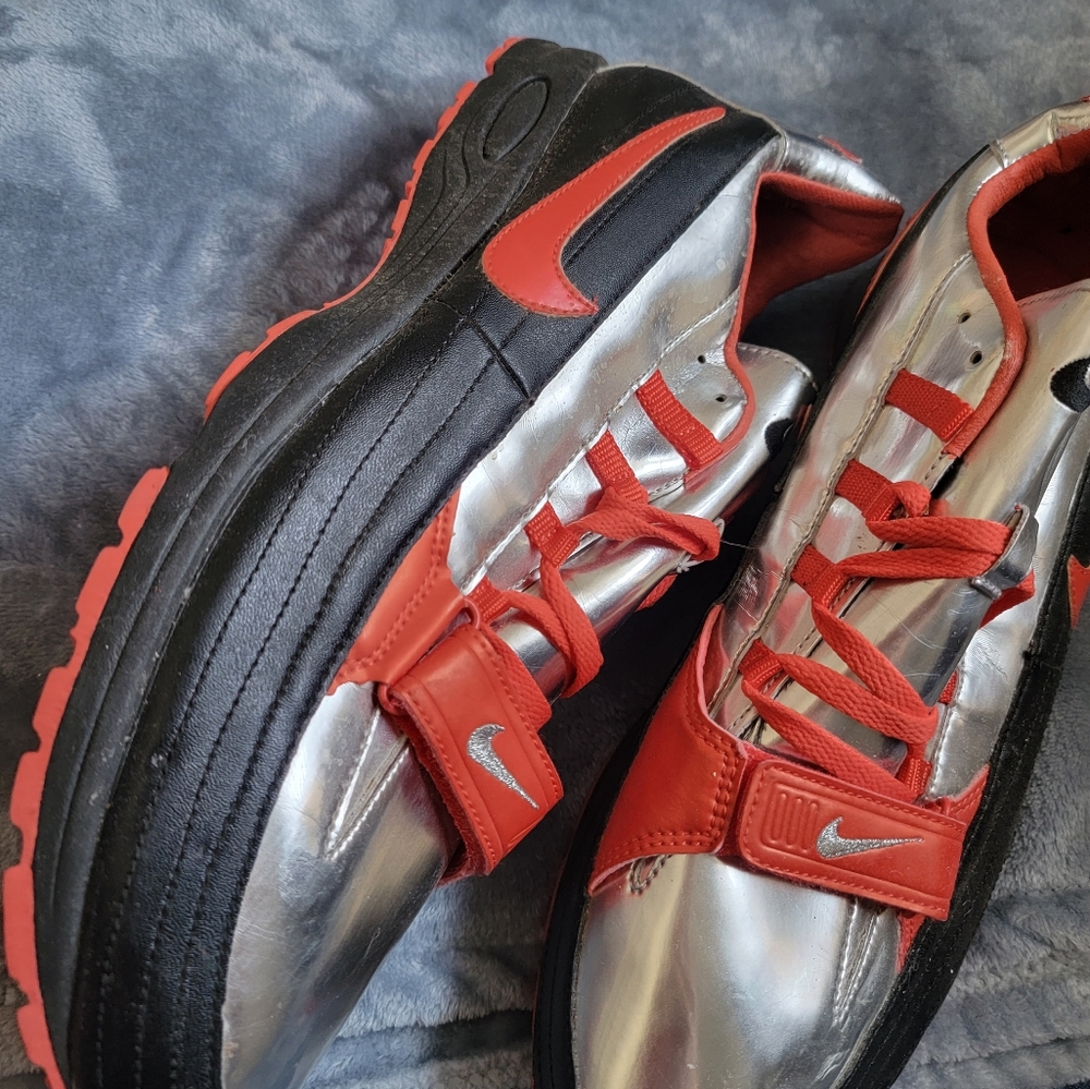 NIKE COLLECTIBLE CHROME COLOR SNEAKER
